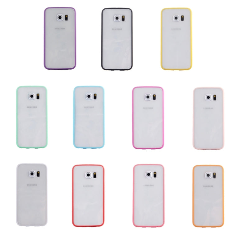 For Galaxy S6 Edge Anti-scratch Acrylic Material Transparent Back Shell Protective Case