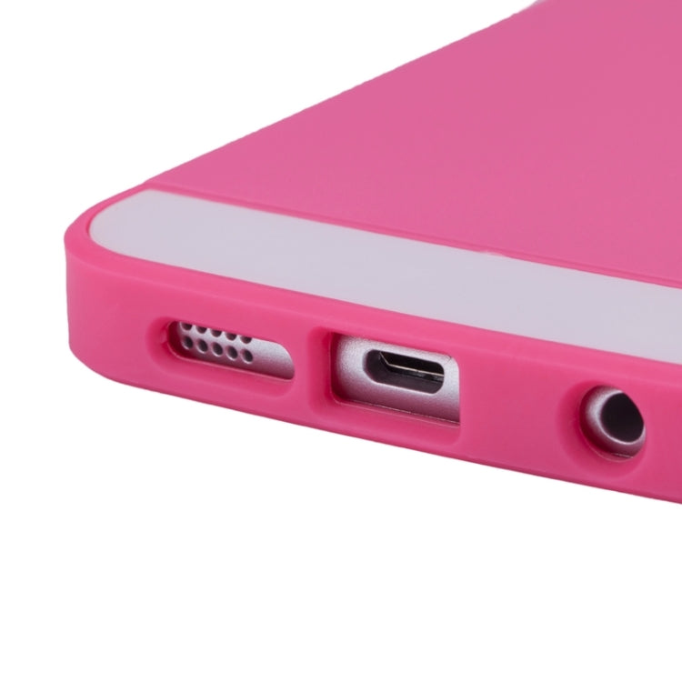 For Galaxy S6 Edge 2 in 1 Contrast Color Silicone & Plastic Case
