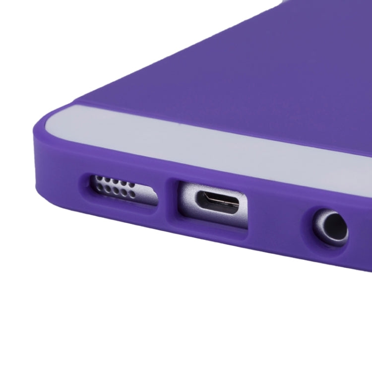 For Galaxy S6 Edge 2 in 1 Contrast Color Silicone & Plastic Case