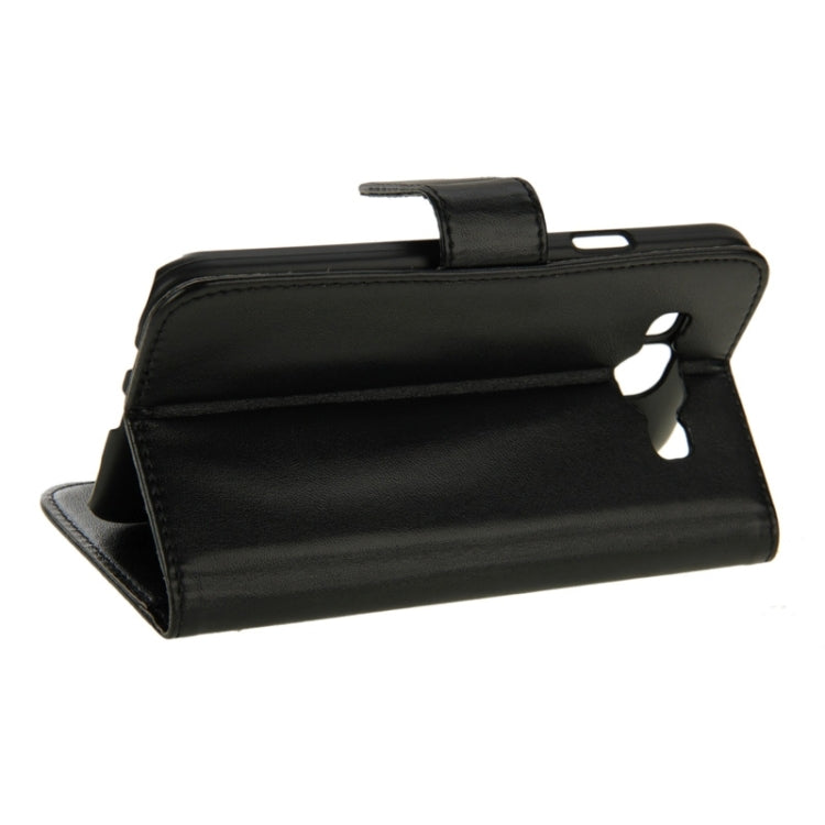 Horizontal Flip Magnetic Buckle PU Leather Case with Holder & Card Slot & Wallet for Galaxy E5 / E500