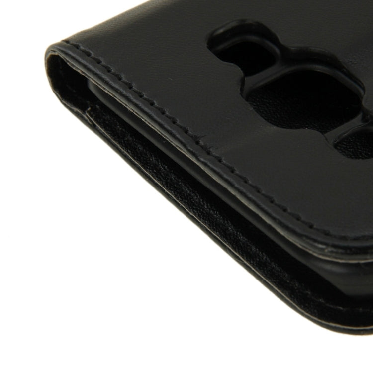 Horizontal Flip Magnetic Buckle PU Leather Case with Holder & Card Slot & Wallet for Galaxy E5 / E500