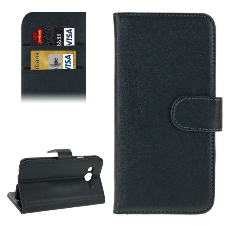 Horizontal Flip Magnetic Buckle PU Leather Case with Holder & Card Slot & Wallet for Galaxy E5 / E500