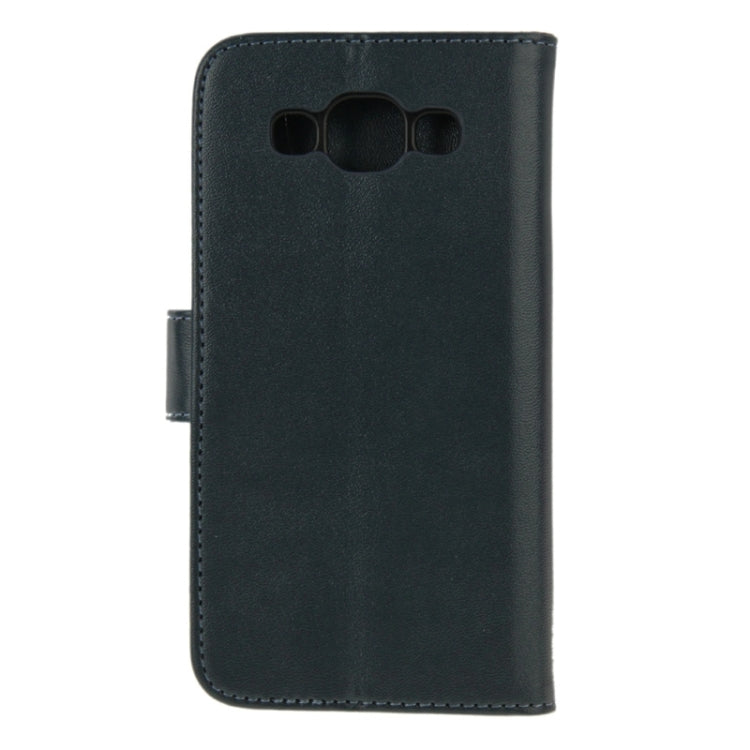 Horizontal Flip Magnetic Buckle PU Leather Case with Holder & Card Slot & Wallet for Galaxy E5 / E500