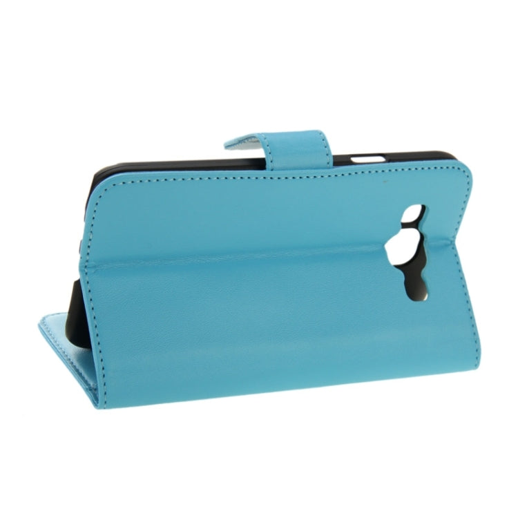 Horizontal Flip Magnetic Buckle PU Leather Case with Holder & Card Slot & Wallet for Galaxy E5 / E500
