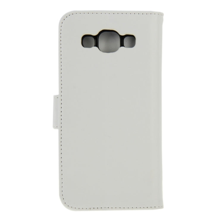 Horizontal Flip Magnetic Buckle PU Leather Case with Holder & Card Slot & Wallet for Galaxy E5 / E500