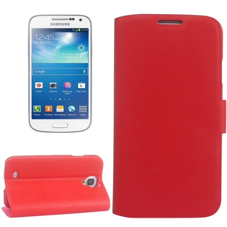 Fine Sheepskin Texture Sheepskin Horizontal Flip Leather Case with Card Slots & Holder for Galaxy S4