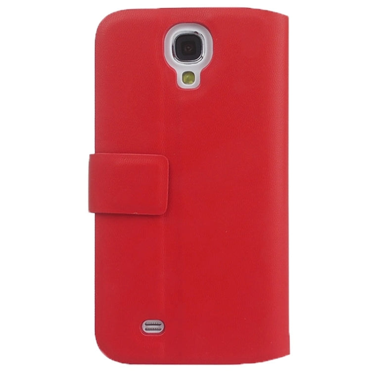 Fine Sheepskin Texture Sheepskin Horizontal Flip Leather Case with Card Slots & Holder for Galaxy S4