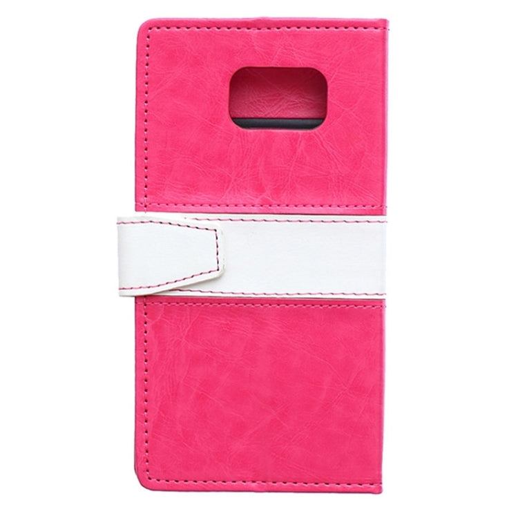 For Galaxy S6 / G920 Color Matching Flip Leather Case with Holder & Card Slots & Wallet
