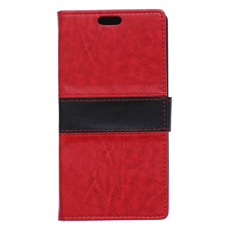 For Galaxy S6 / G920 Color Matching Flip Leather Case with Holder & Card Slots & Wallet