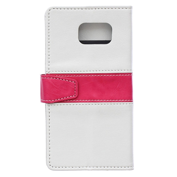 For Galaxy S6 / G920 Color Matching Flip Leather Case with Holder & Card Slots & Wallet