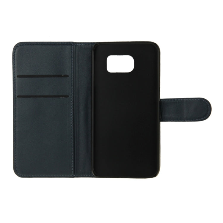 For Galaxy S6 Horizontal Flip Magnetic Buckle PU Leather Case with Holder & Card Slot & Wallet