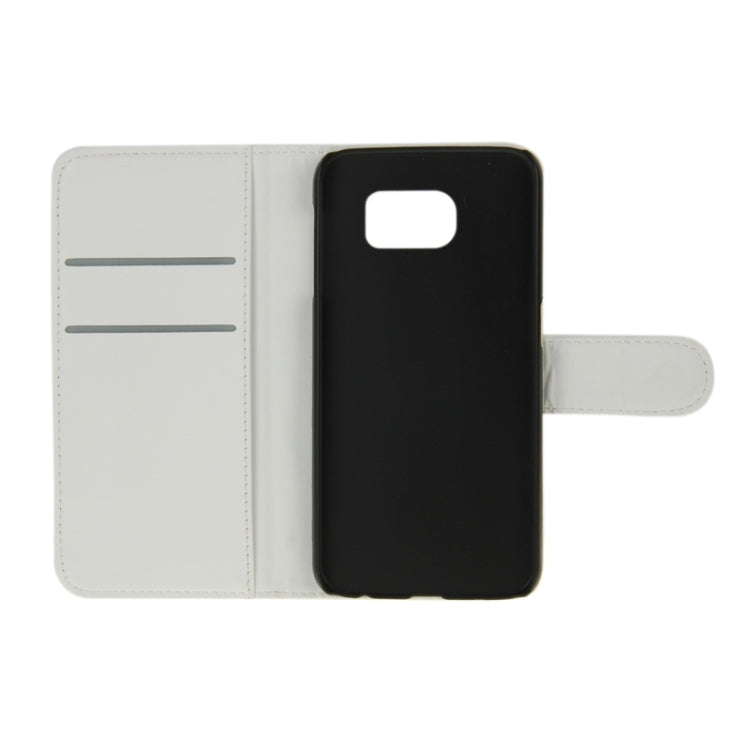 For Galaxy S6 Horizontal Flip Magnetic Buckle PU Leather Case with Holder & Card Slot & Wallet