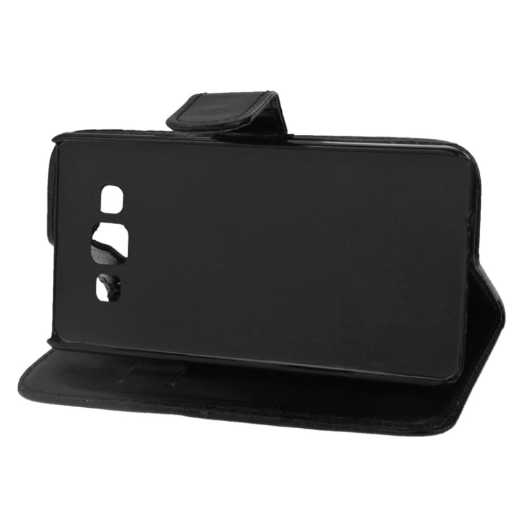 Litchi Texture Horizontal Flip Magnetic Buckle Leather Case with Card Slots & Holder for Galaxy A5 / A5000