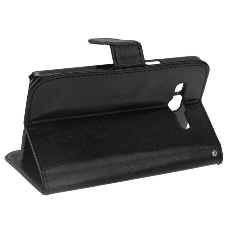 Litchi Texture Horizontal Flip Magnetic Buckle Leather Case with Card Slots & Holder for Galaxy A5 / A5000