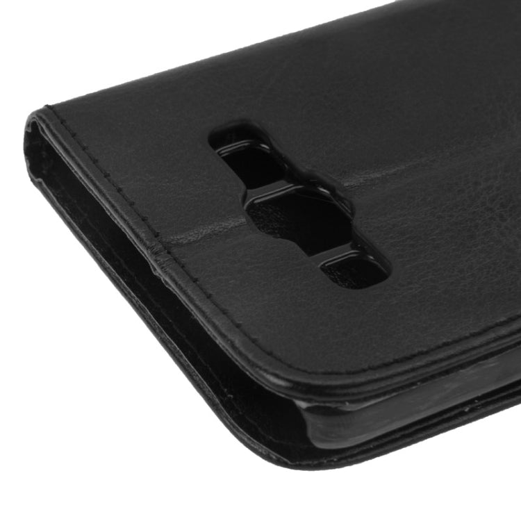 Litchi Texture Horizontal Flip Magnetic Buckle Leather Case with Card Slots & Holder for Galaxy A5 / A5000