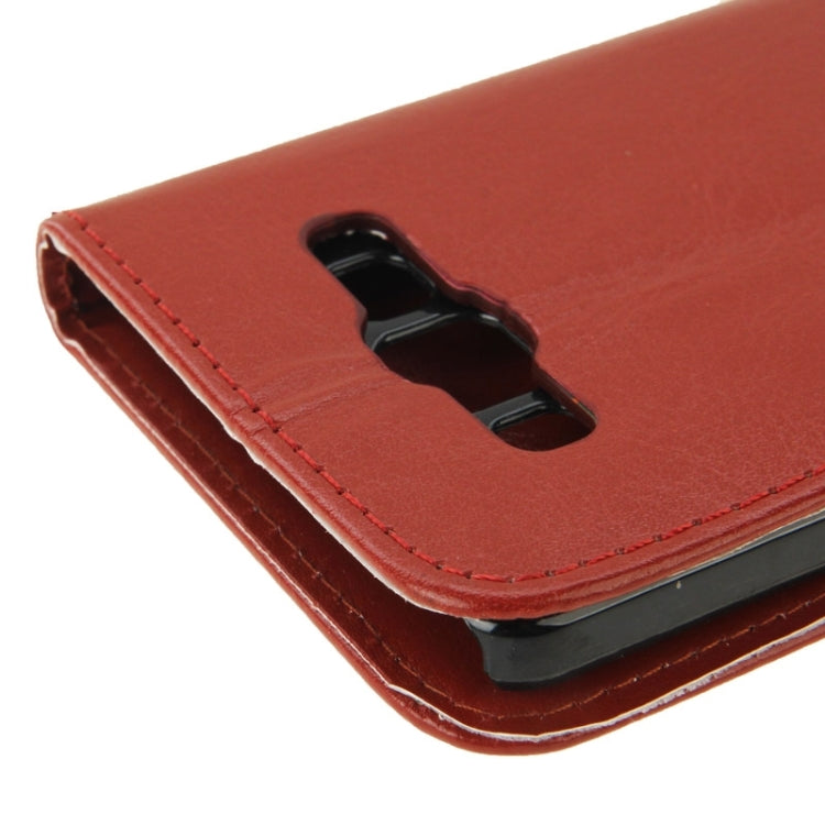 Litchi Texture Horizontal Flip Magnetic Buckle Leather Case with Card Slots & Holder for Galaxy A5 / A5000