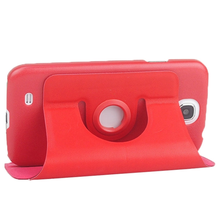 Fine Sheepskin Texture 360 Degree Rotating Leather Case with 2 Gears Holder & Metal buckle for Galaxy S4