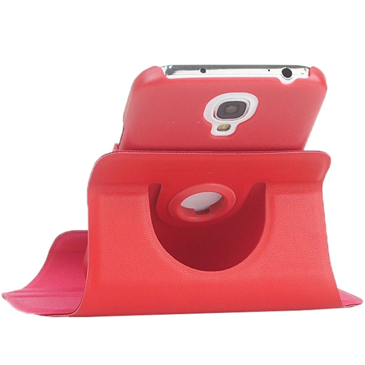 Fine Sheepskin Texture 360 Degree Rotating Leather Case with 2 Gears Holder & Metal buckle for Galaxy S4
