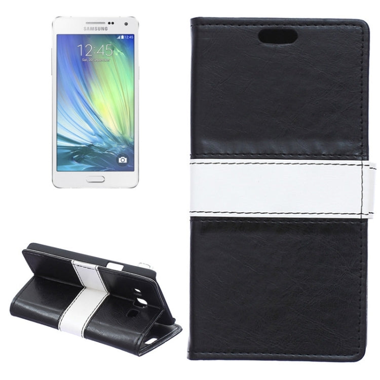 Color Matching Flip Leather Case with Holder & Card Slots & Wallet for Galaxy A3 / A300