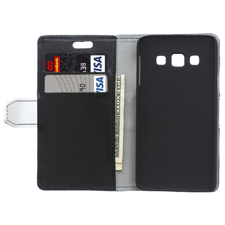 Color Matching Flip Leather Case with Holder & Card Slots & Wallet for Galaxy A3 / A300