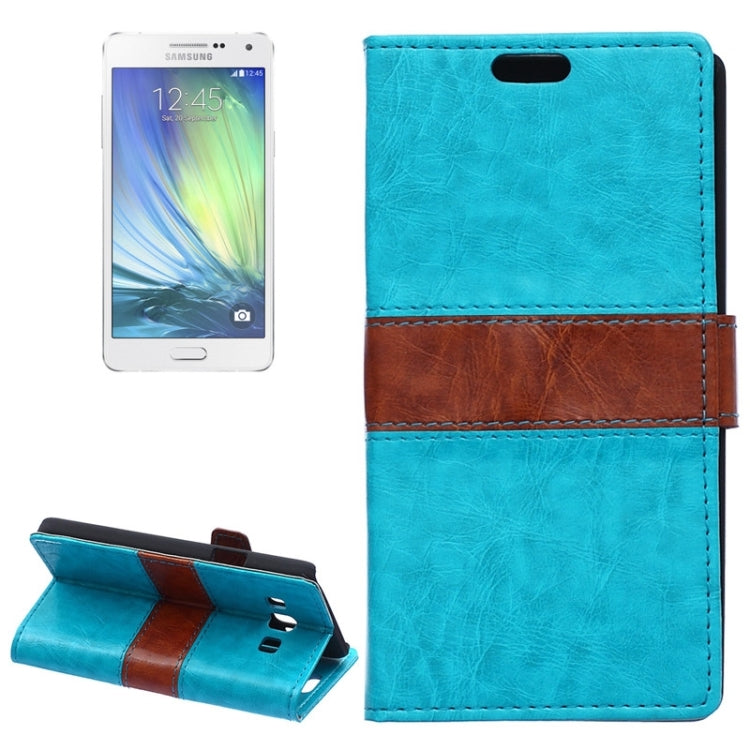 Color Matching Flip Leather Case with Holder & Card Slots & Wallet for Galaxy A3 / A300