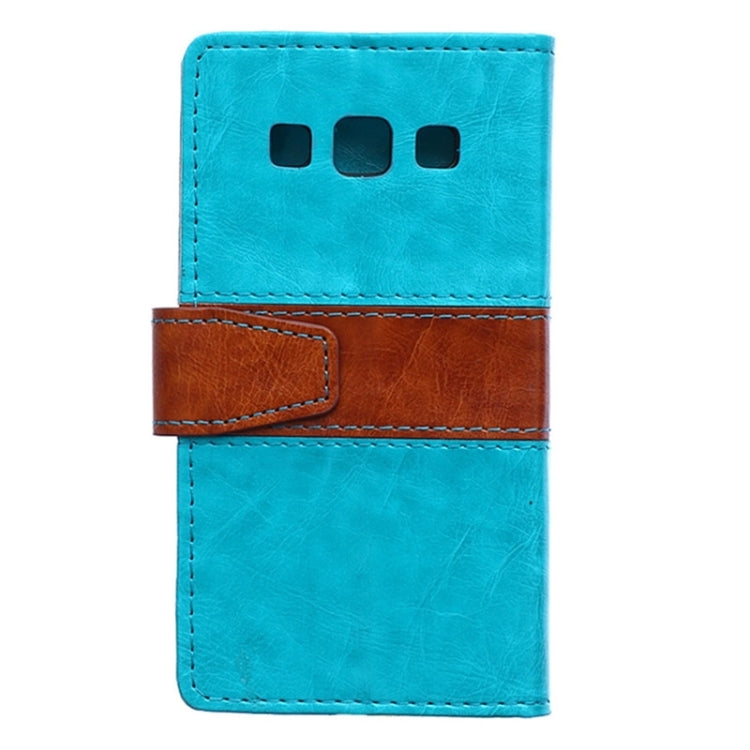 Color Matching Flip Leather Case with Holder & Card Slots & Wallet for Galaxy A3 / A300