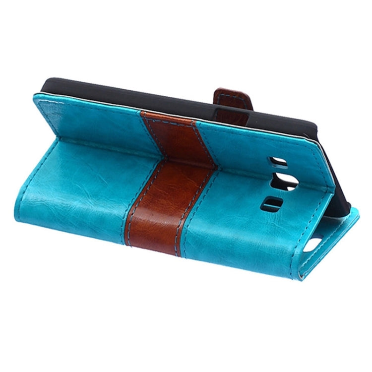 Color Matching Flip Leather Case with Holder & Card Slots & Wallet for Galaxy A3 / A300
