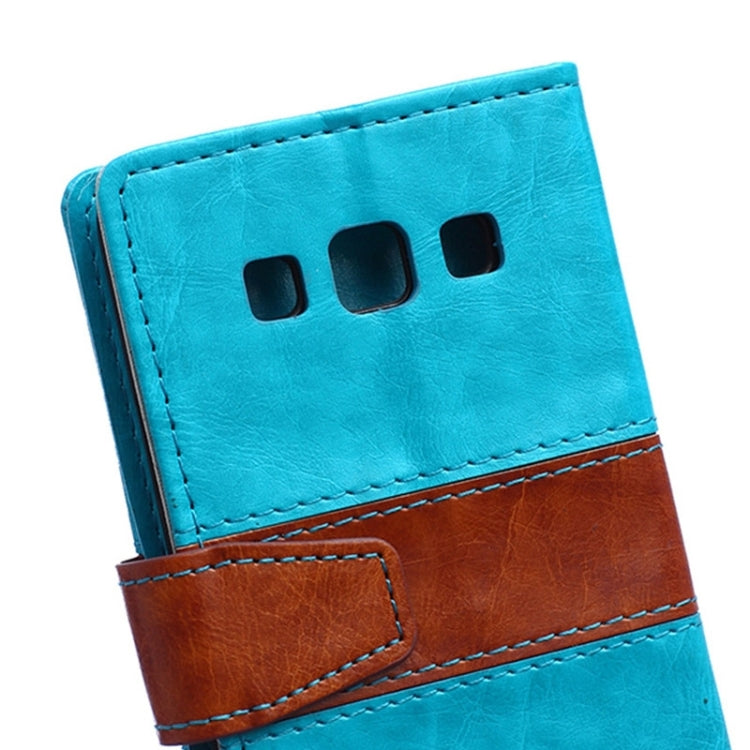 Color Matching Flip Leather Case with Holder & Card Slots & Wallet for Galaxy A3 / A300
