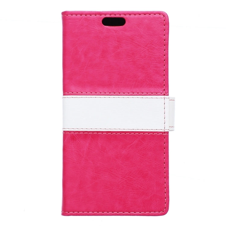 Color Matching Flip Leather Case with Holder & Card Slots & Wallet for Galaxy A3 / A300