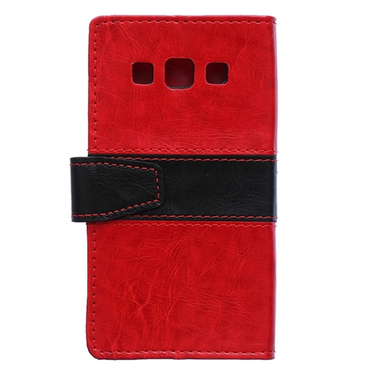 Color Matching Flip Leather Case with Holder & Card Slots & Wallet for Galaxy A3 / A300