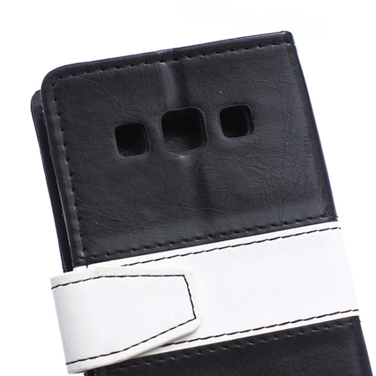 Color Matching Flip Leather Case with Holder & Card Slots & Wallet for Galaxy A5 / A500