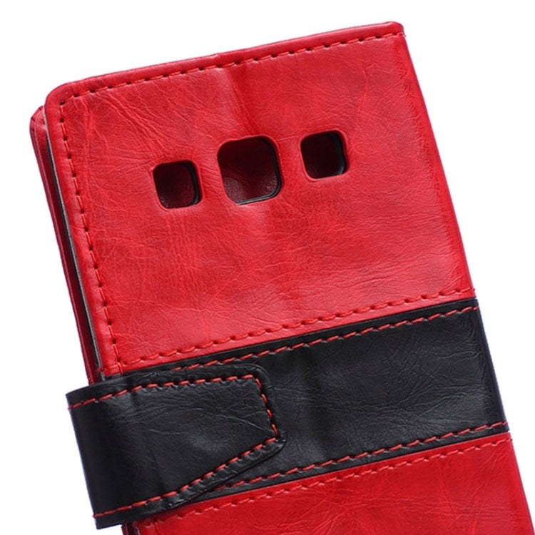Color Matching Flip Leather Case with Holder & Card Slots & Wallet for Galaxy A5 / A500