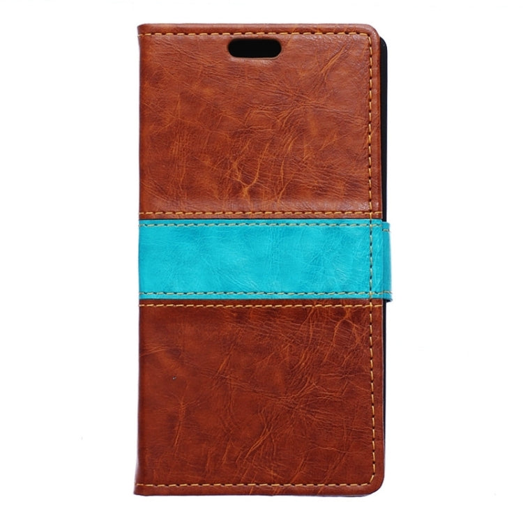 Color Matching Flip Leather Case with Holder & Card Slots & Wallet for Galaxy A5 / A500
