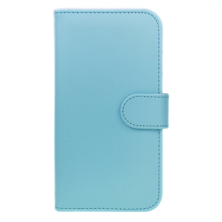 For Galaxy S6 Plain Weave Horizontal Flip Leather Case with Holder & Card Slot & Wallet