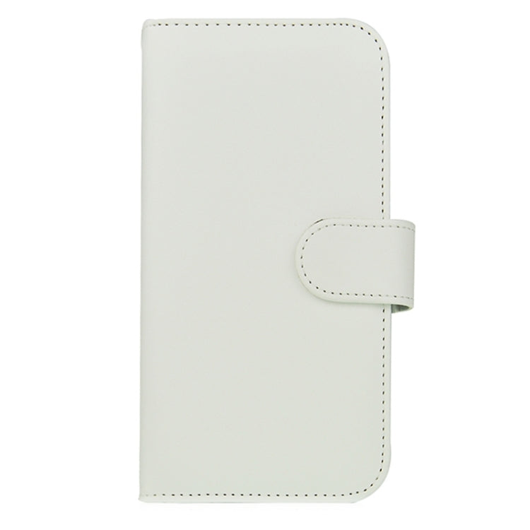 For Galaxy S6 Plain Weave Horizontal Flip Leather Case with Holder & Card Slot & Wallet