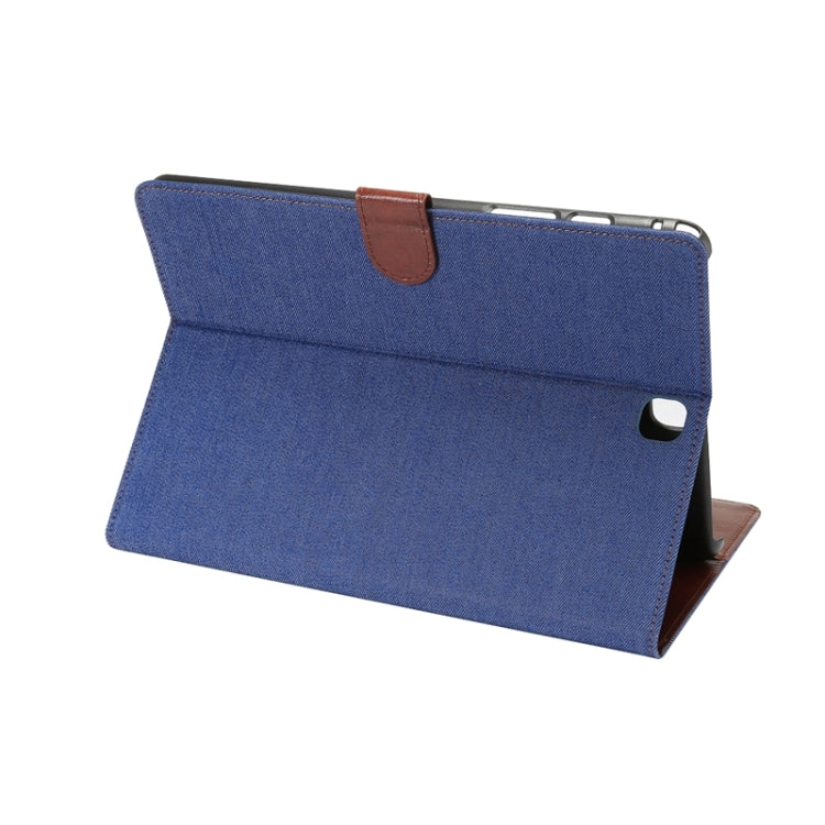 Denim Texture Leather Case with Holder & Card Slots & Wallet for Galaxy Tab A 9.7 / T550