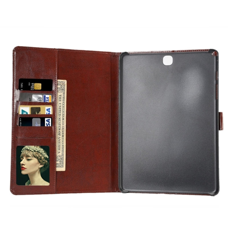 Denim Texture Leather Case with Holder & Card Slots & Wallet for Galaxy Tab A 9.7 / T550