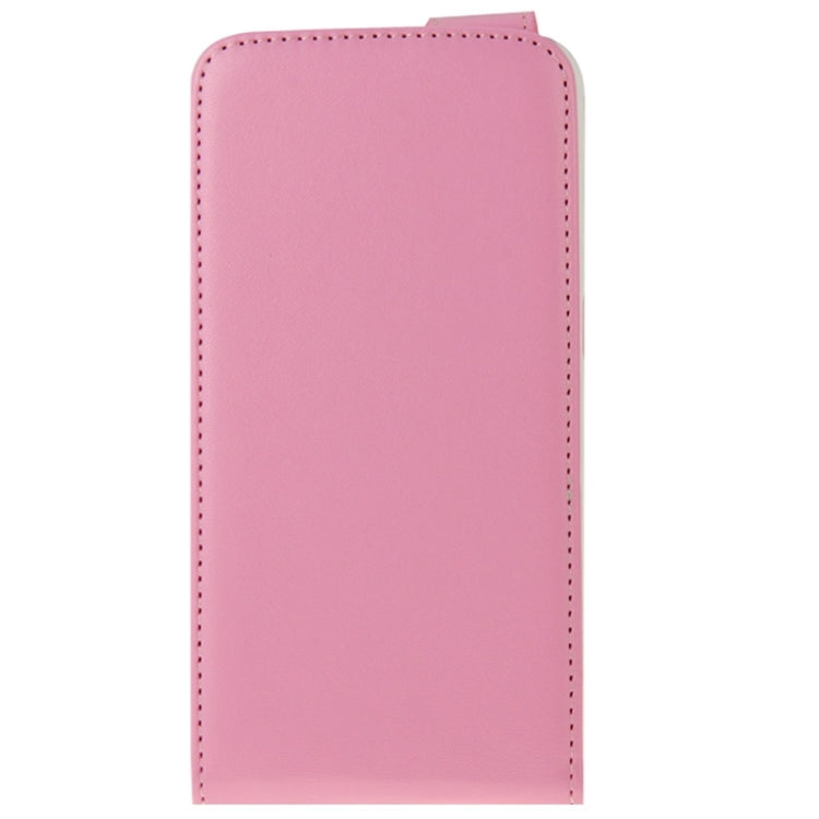For Galaxy S6 / G920 Vertical Flip Magnetic Snap Leather Case