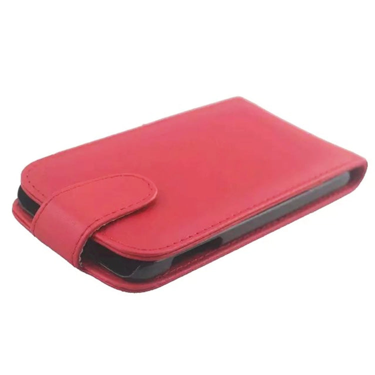 For Galaxy S6 / G920 Vertical Flip Magnetic Snap Leather Case