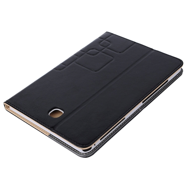 Crazy Horse and Lattice Texture Leather Case with Holder & Card Slots for Galaxy Tab A 8.0 / T350