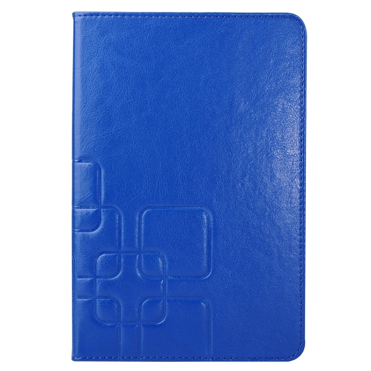 Crazy Horse and Lattice Texture Leather Case with Holder & Card Slots for Galaxy Tab A 8.0 / T350