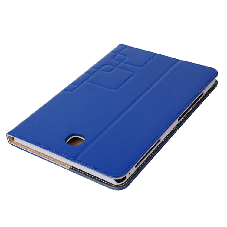 Crazy Horse and Lattice Texture Leather Case with Holder & Card Slots for Galaxy Tab A 8.0 / T350
