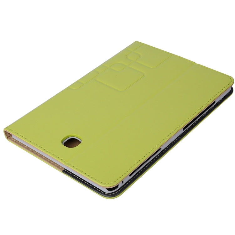 Crazy Horse and Lattice Texture Leather Case with Holder & Card Slots for Galaxy Tab A 8.0 / T350