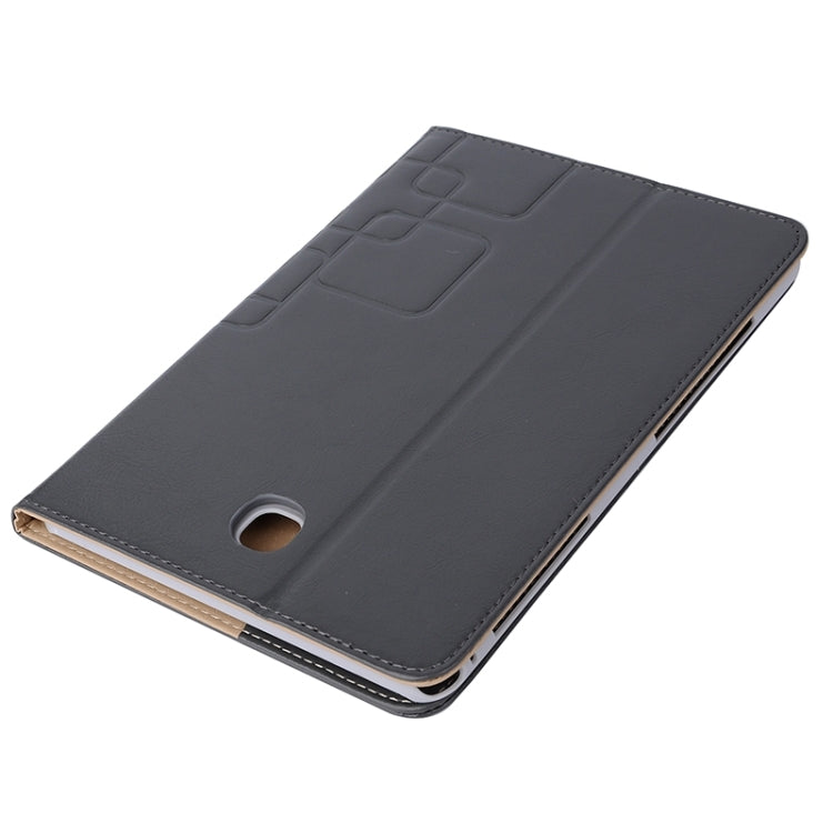 Crazy Horse and Lattice Texture Leather Case with Holder & Card Slots for Galaxy Tab A 8.0 / T350