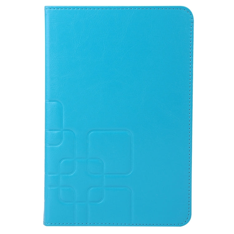 Crazy Horse and Lattice Texture Leather Case with Holder & Card Slots for Galaxy Tab A 8.0 / T350