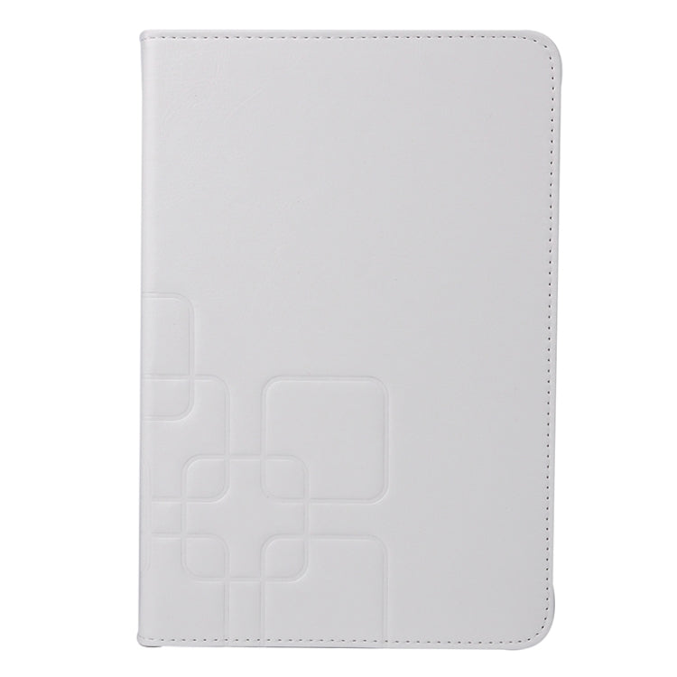 Crazy Horse and Lattice Texture Leather Case with Holder & Card Slots for Galaxy Tab A 8.0 / T350