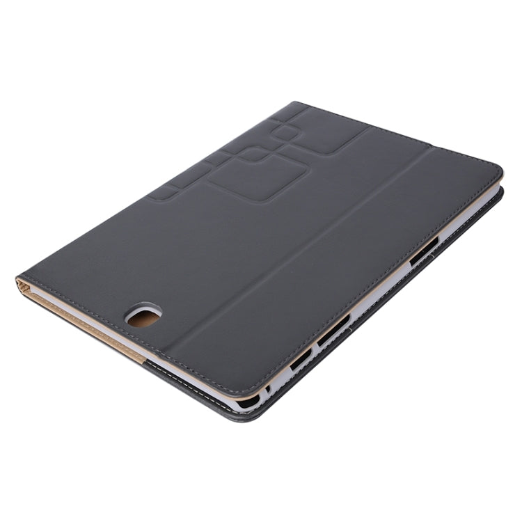 9.7inch Crazy Horse and Lattice Texture Leather Case with Holder & Card Slots for Galaxy Tab A 9.7 / T550
