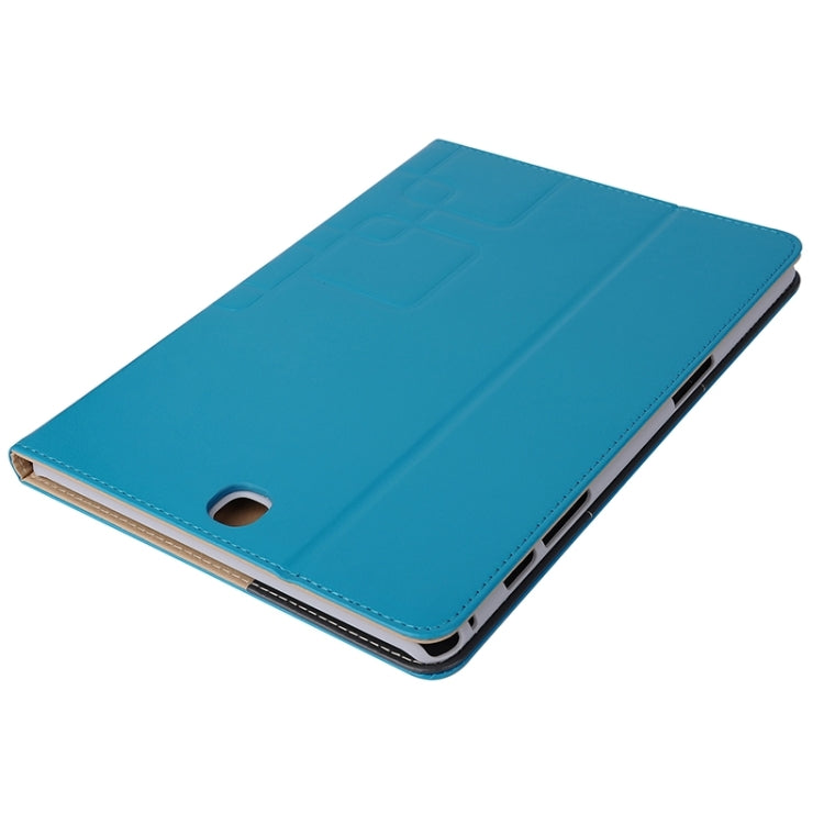9.7inch Crazy Horse and Lattice Texture Leather Case with Holder & Card Slots for Galaxy Tab A 9.7 / T550