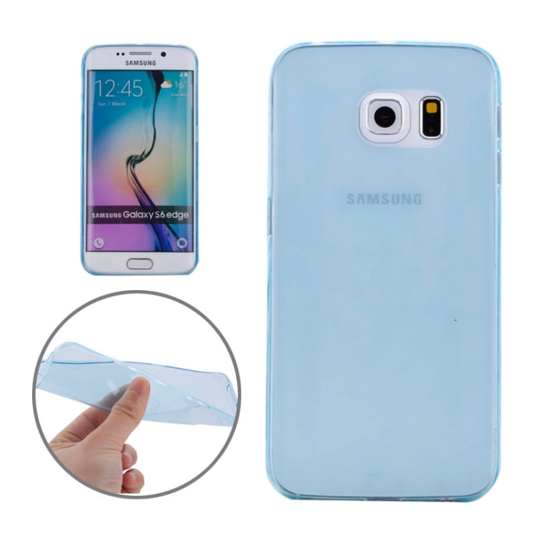 For Galaxy S6 Edge / G925 Transparent TPU Protective Case