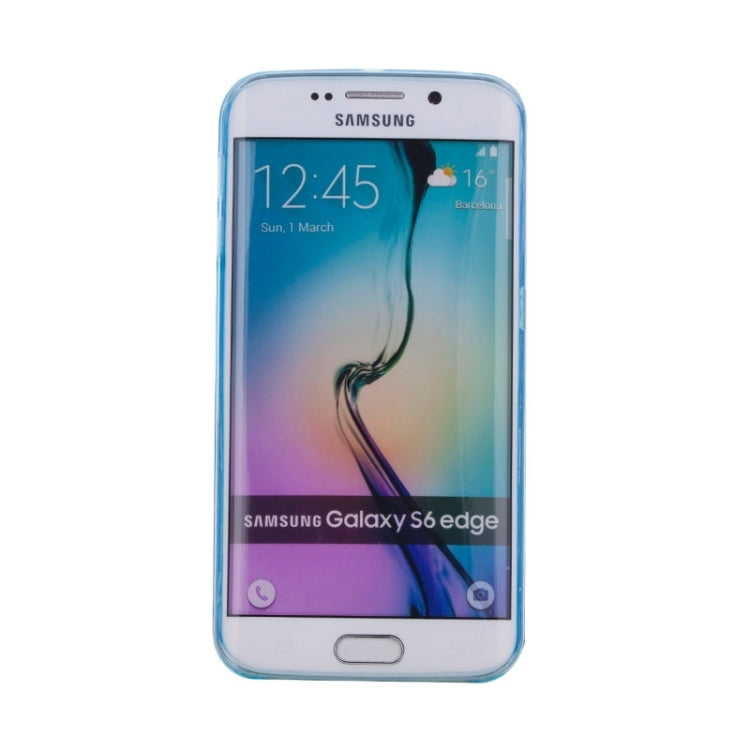 For Galaxy S6 Edge / G925 Transparent TPU Protective Case